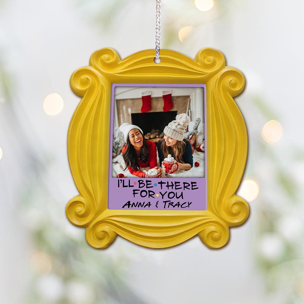 Personalized Double-Sided Christmas Ornament Custom Name Gift Ornament GradoCreations