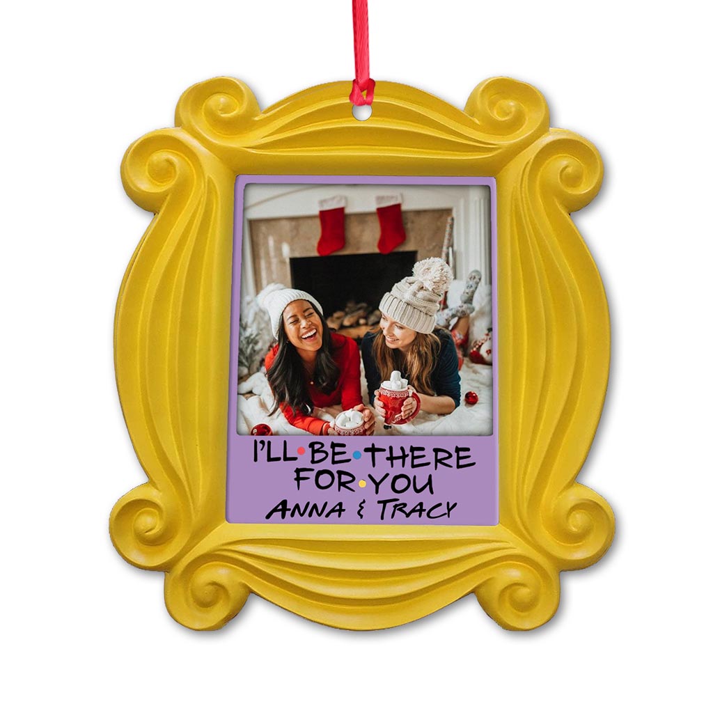 Personalized Double-Sided Christmas Ornament Custom Name Gift Ornament GradoCreations