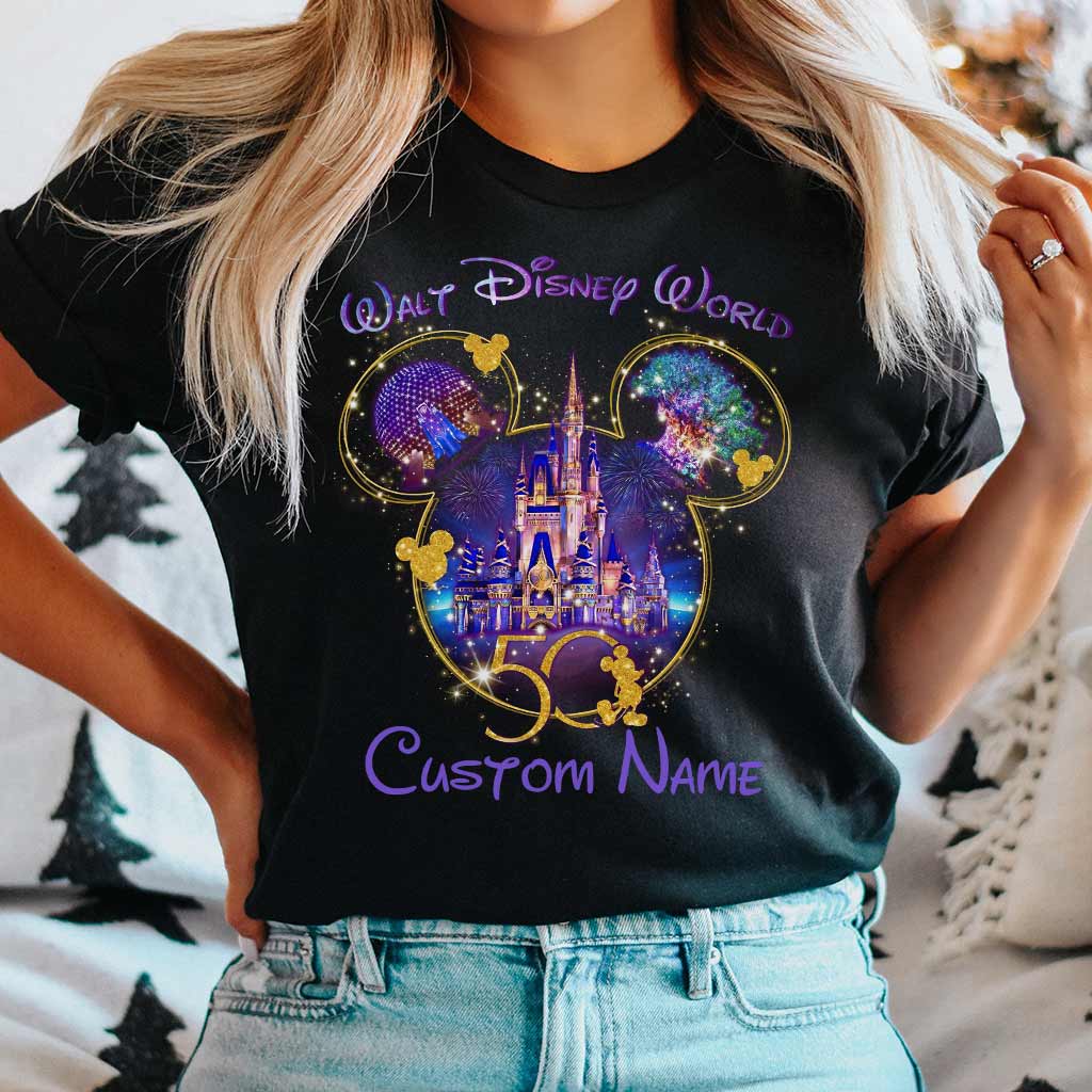 Personalized Christmas Mouse T-shirt & Hoodie Custom Name Gift T-shirt & Hoodie GradoCreations