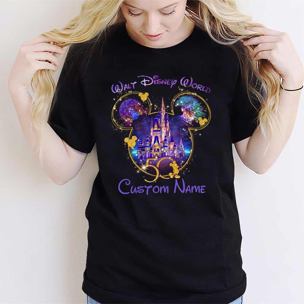 Personalized Christmas Mouse T-shirt & Hoodie Custom Name Gift T-shirt & Hoodie GradoCreations
