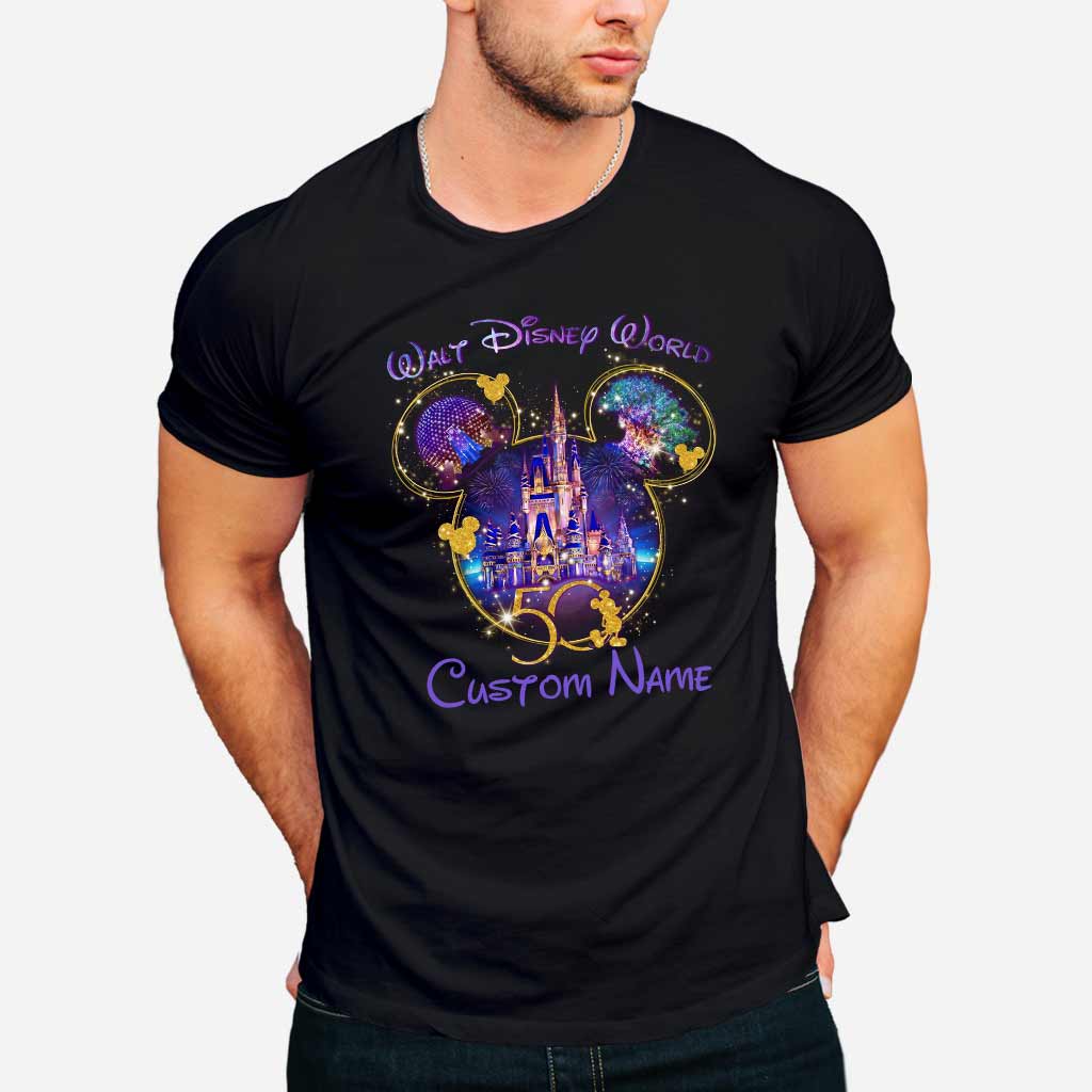 Personalized Christmas Mouse T-shirt & Hoodie Custom Name Gift T-shirt & Hoodie GradoCreations