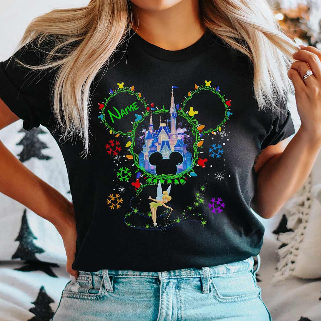 Personalized Christmas Mouse T-shirt and Hoodie Gift Idea T-shirt & Hoodie GradoCreations