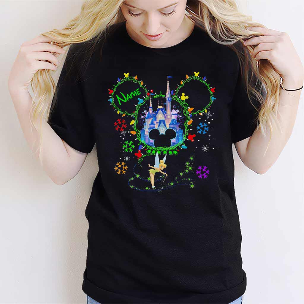 Personalized Christmas Mouse T-shirt and Hoodie Gift Idea T-shirt & Hoodie GradoCreations