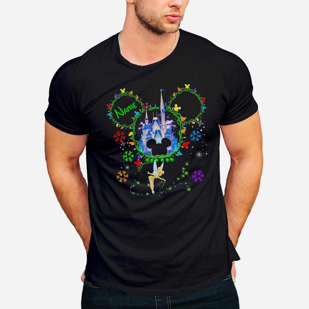 Personalized Christmas Mouse T-shirt and Hoodie Gift Idea T-shirt & Hoodie GradoCreations