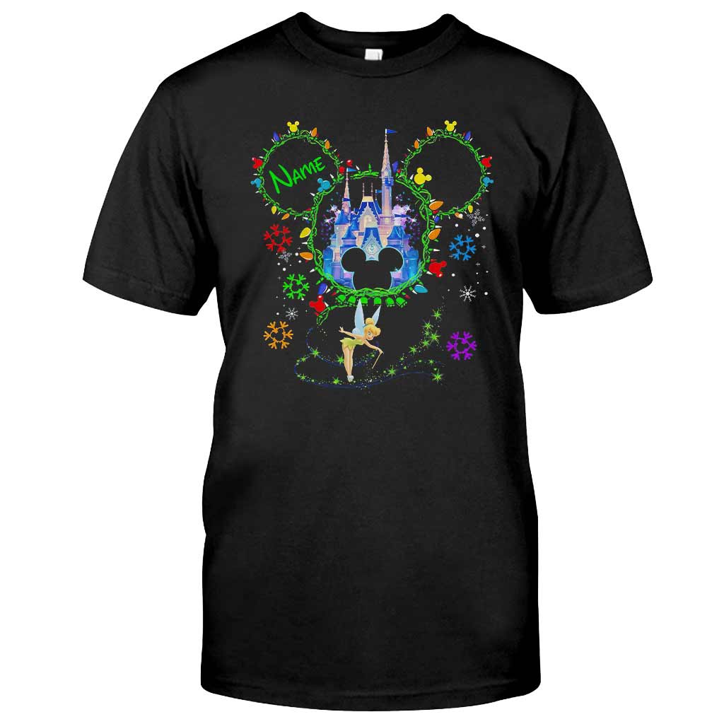 Personalized Christmas Mouse T-shirt and Hoodie Gift Idea T-shirt & Hoodie GradoCreations