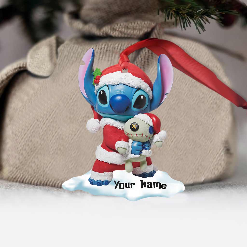 Personalized Christmas Ornament Custom Name Holiday Gift Ornament GradoCreations