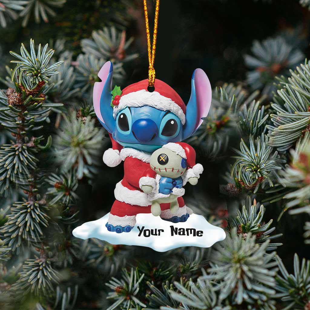 Personalized Christmas Ornament Custom Name Holiday Gift Ornament GradoCreations