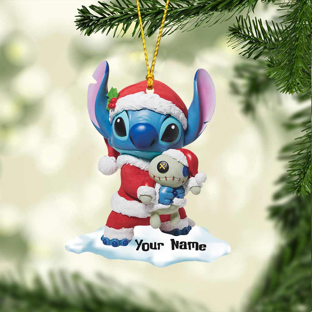 Personalized Christmas Ornament Custom Name Holiday Gift Ornament GradoCreations