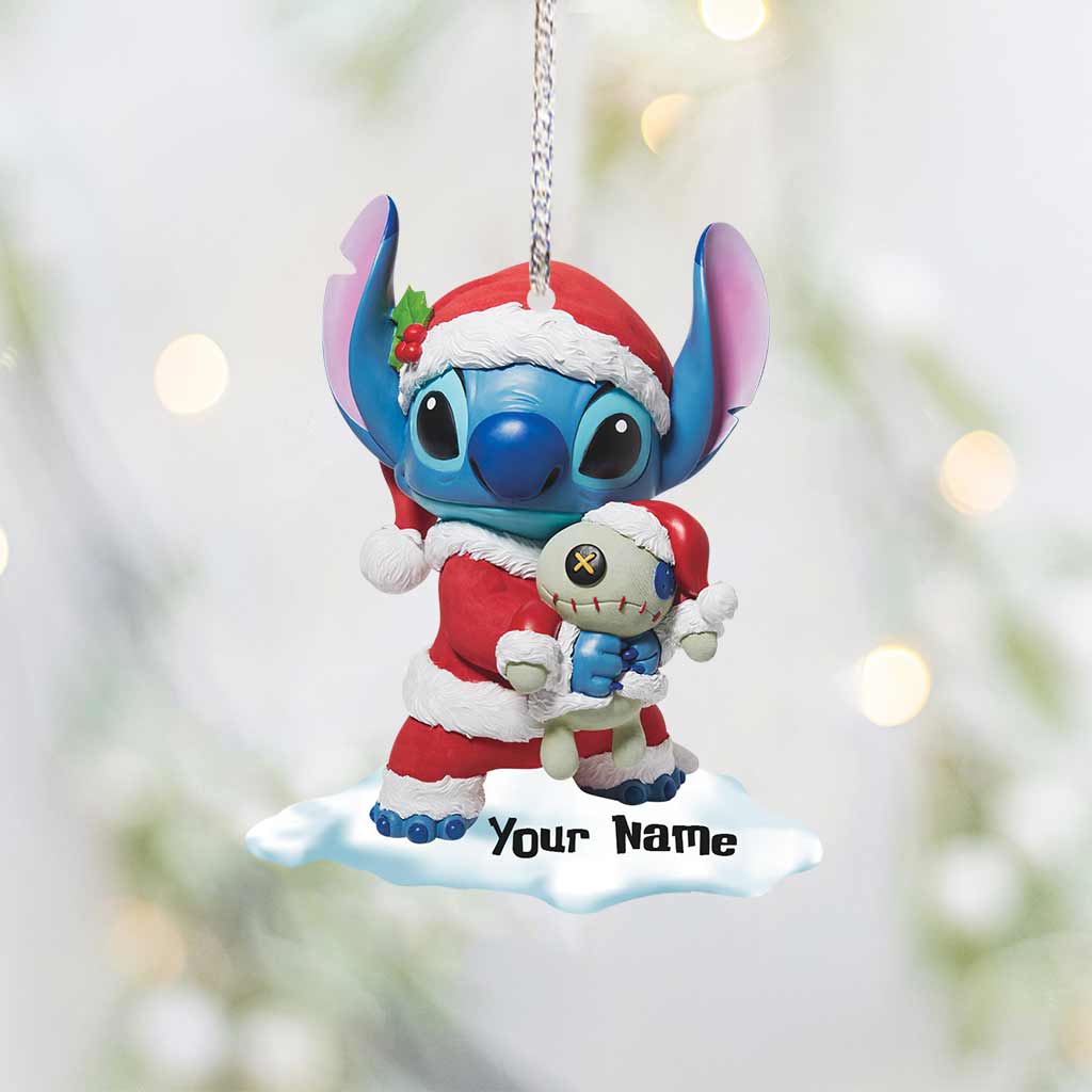 Personalized Christmas Ornament Custom Name Holiday Gift Ornament GradoCreations