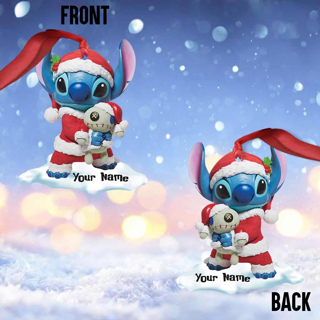 Personalized Christmas Ornament Custom Name Holiday Gift Ornament GradoCreations