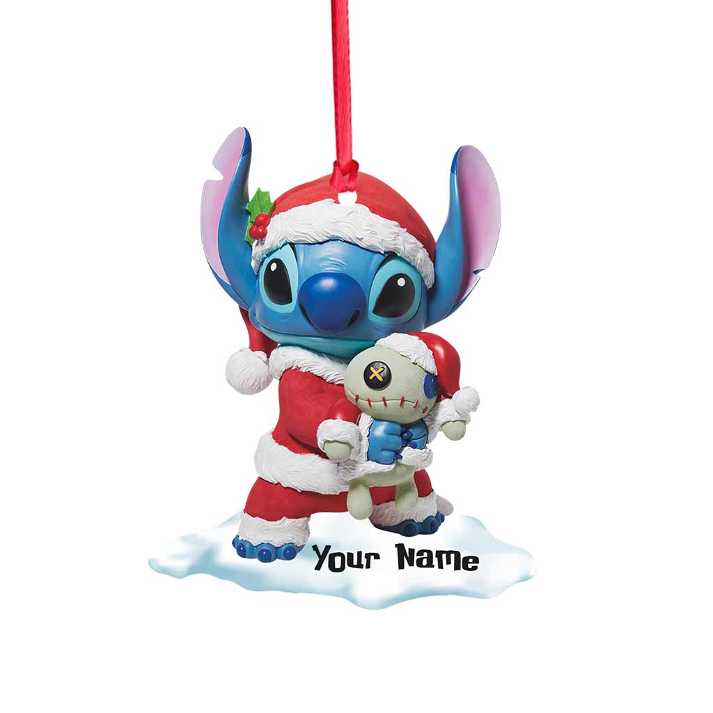 Personalized Christmas Ornament Custom Name Holiday Gift Ornament GradoCreations