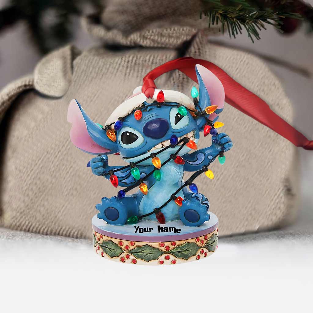 Personalized Christmas Ornament Acrylic Custom Name Gift Ornament GradoCreations