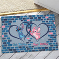 Personalized Ohana Doormat with Custom Names for Couples Doormat GradoCreations