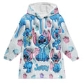Personalized Ohana Blanket Hoodie Custom Name Gift for Family Blanket Hoodie GradoCreations