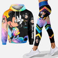 Personalized LGBT Support Hoodie and Leggings Set Custom Name Gift Hoodie & Leggings GradoCreations