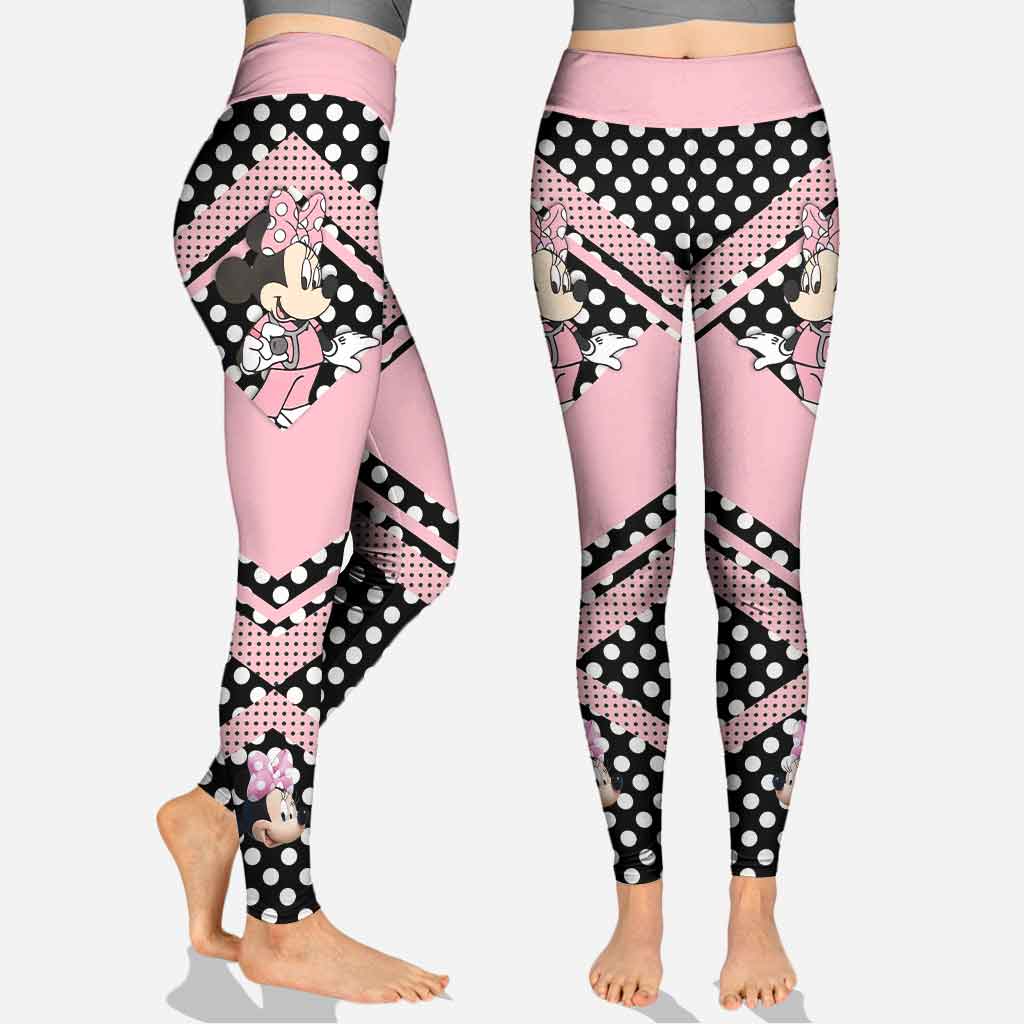 Personalized Minnie Mouse Nurse Hoodie and Leggings Set Hoodie & Leggings GradoCreations