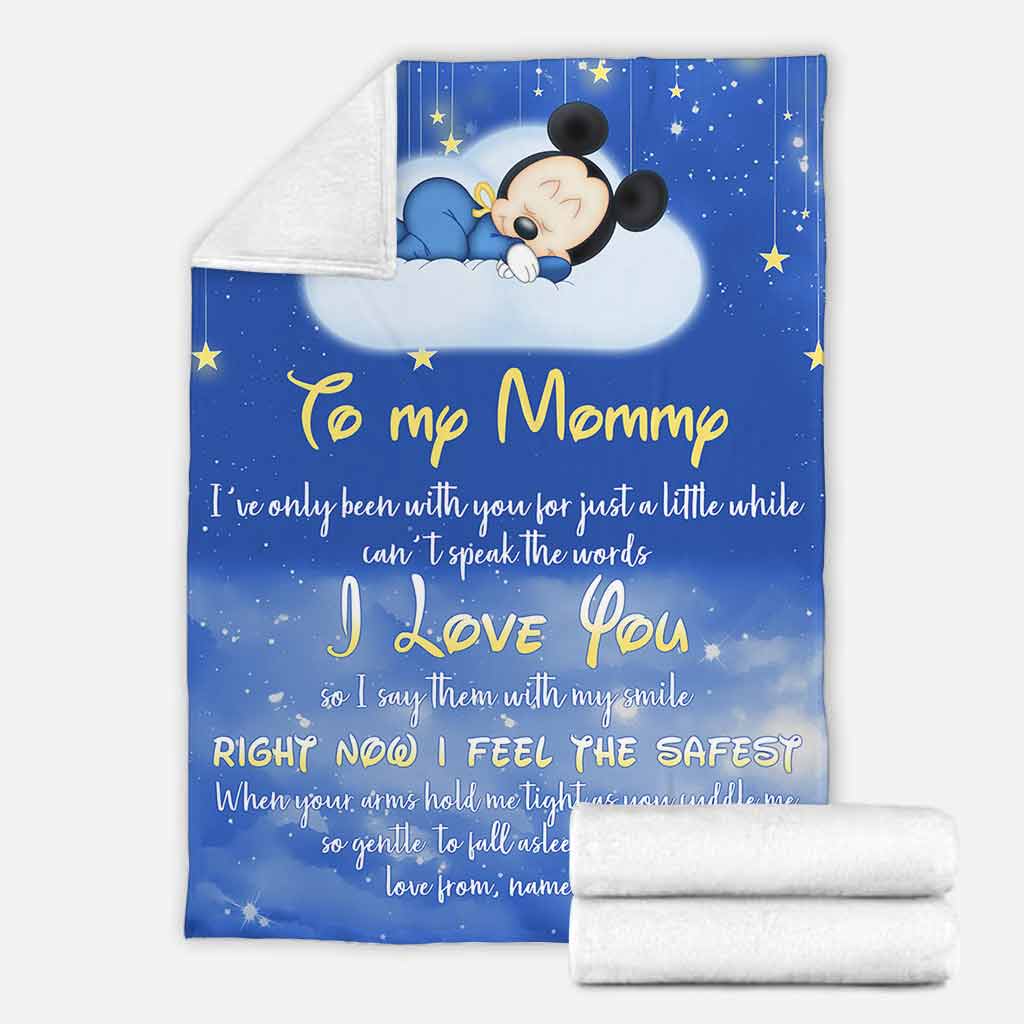 Personalized Love You Blanket for Mom - Custom Names Gift Blanket GradoCreations