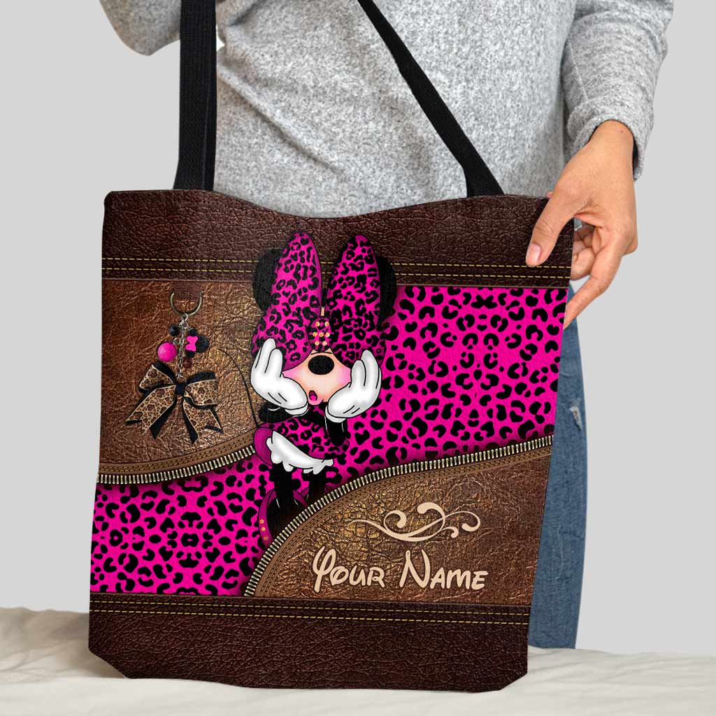 Personalized Dreamy Mouse Ears Tote Bag Custom Name Gift Tote Bag GradoCreations