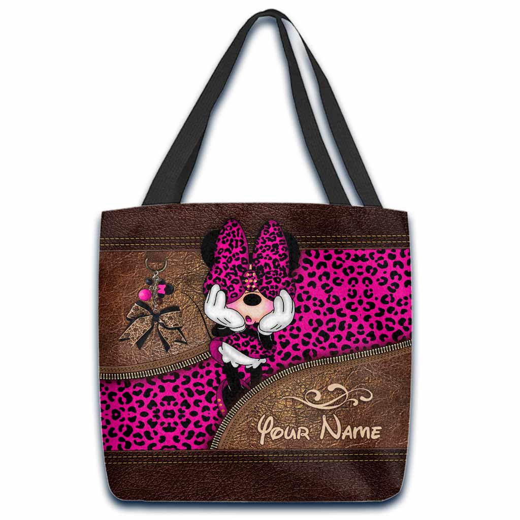 Personalized Dreamy Mouse Ears Tote Bag Custom Name Gift Tote Bag GradoCreations