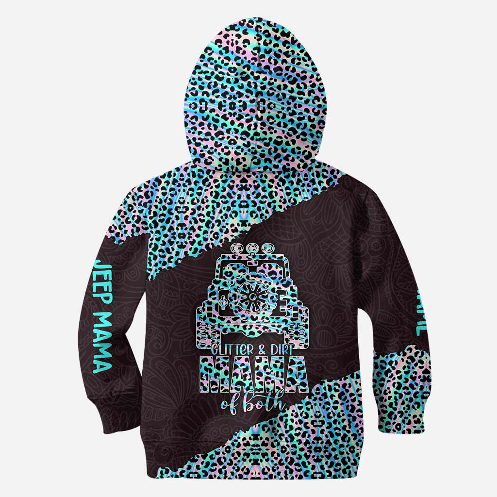Personalized Leopard Print Hoodie and Leggings Set for Mom Hoodie & Leggings GradoCreations