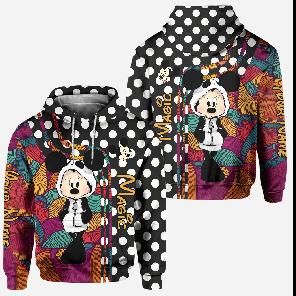 Personalized Mickey Mouse Hoodie and Leggings Set for Kids Hoodie & Leggings GradoCreations
