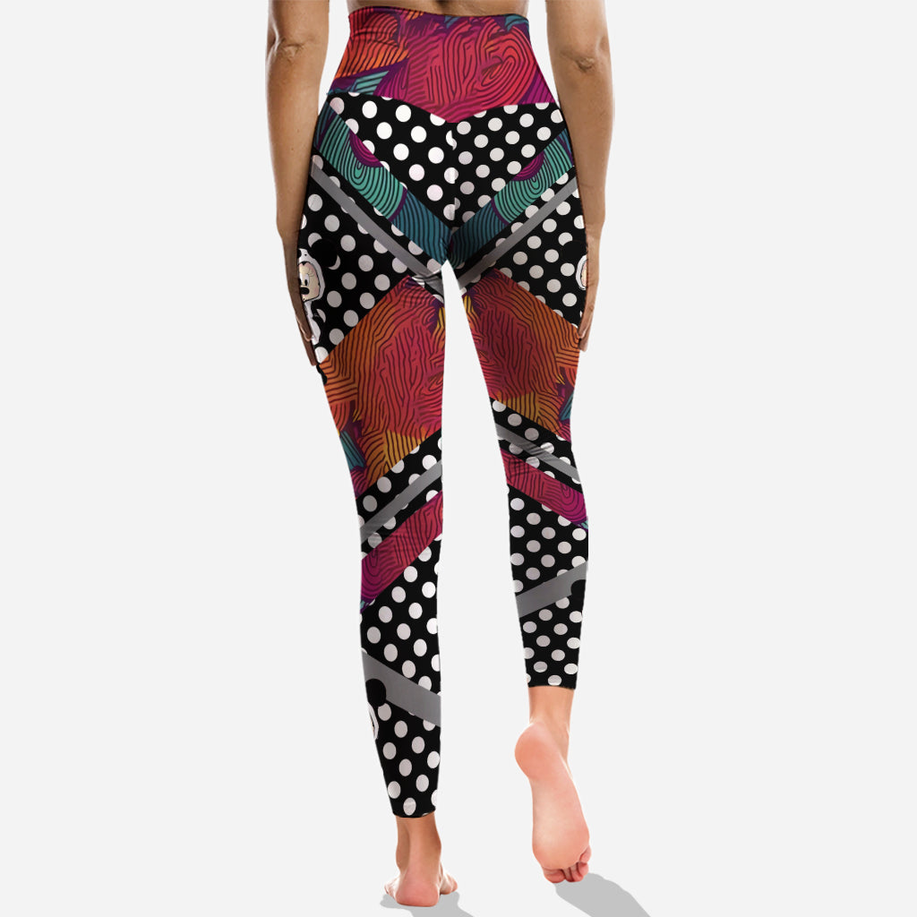 Personalized Mickey Mouse Hoodie and Leggings Set for Kids Hoodie & Leggings GradoCreations