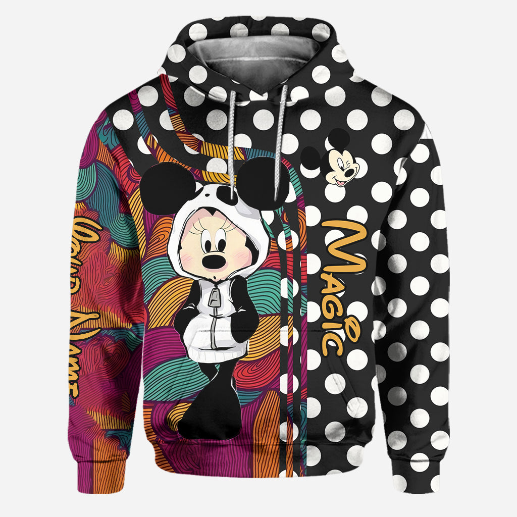 Personalized Mickey Mouse Hoodie and Leggings Set for Kids Hoodie & Leggings GradoCreations