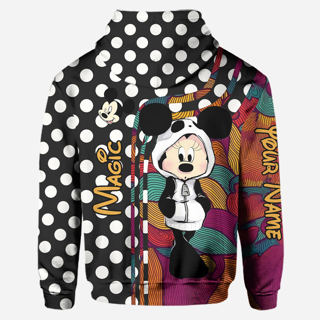 Personalized Mickey Mouse Hoodie and Leggings Set for Kids Hoodie & Leggings GradoCreations