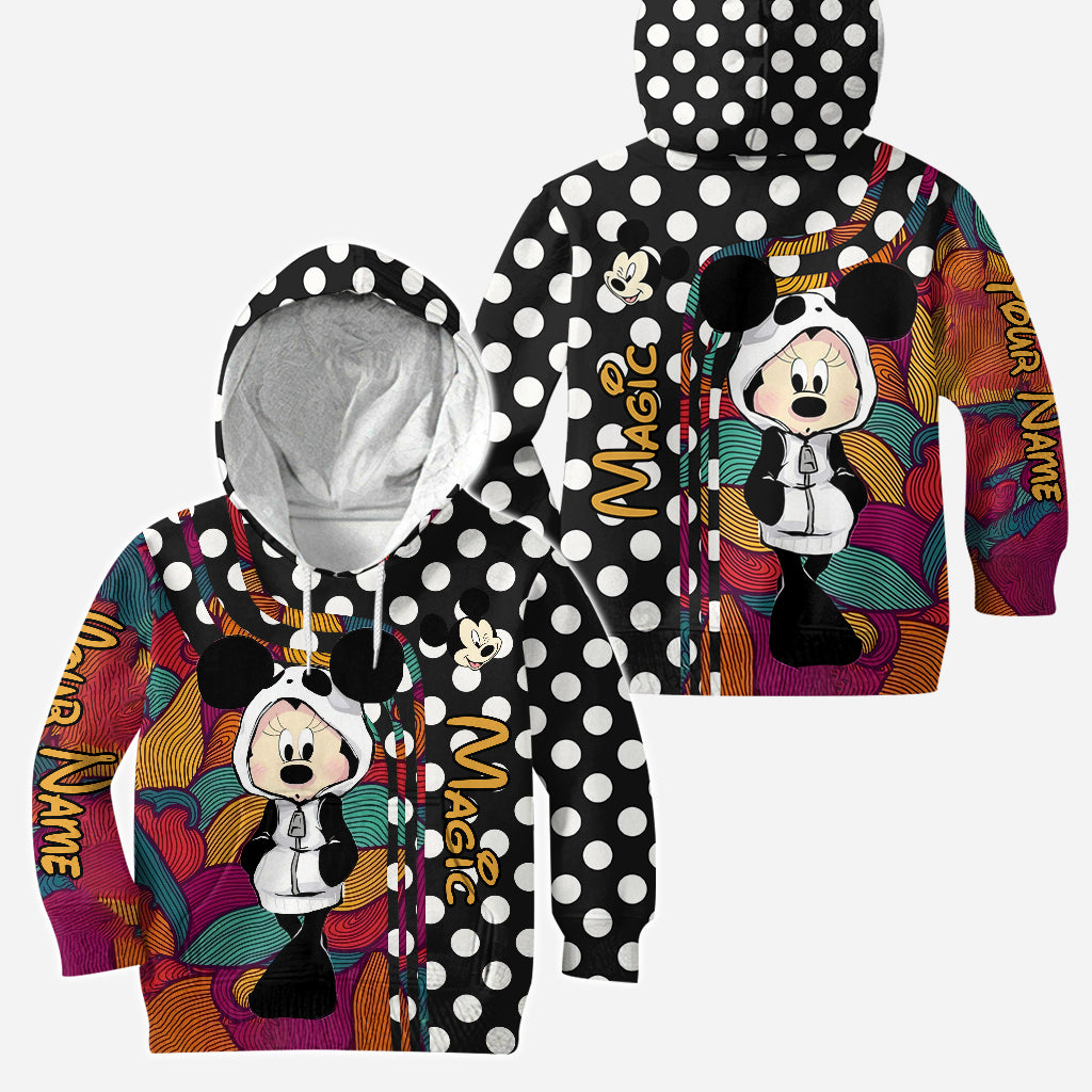 Personalized Mickey Mouse Hoodie and Leggings Set for Kids Hoodie & Leggings GradoCreations