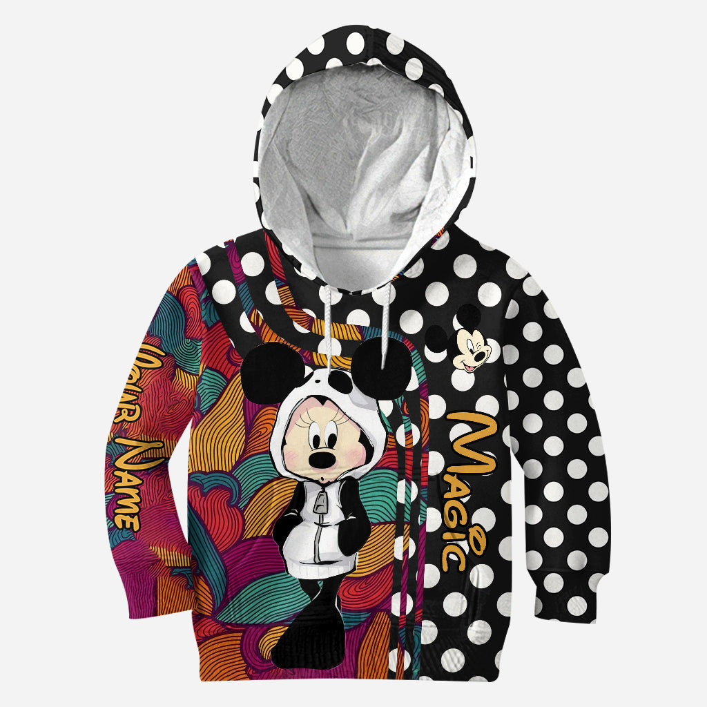Personalized Mickey Mouse Hoodie and Leggings Set for Kids Hoodie & Leggings GradoCreations