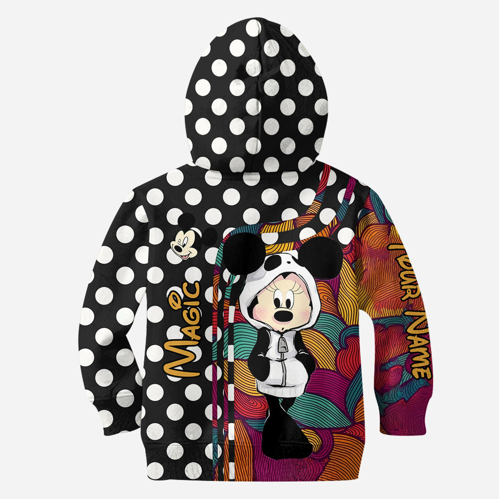 Personalized Mickey Mouse Hoodie and Leggings Set for Kids Hoodie & Leggings GradoCreations