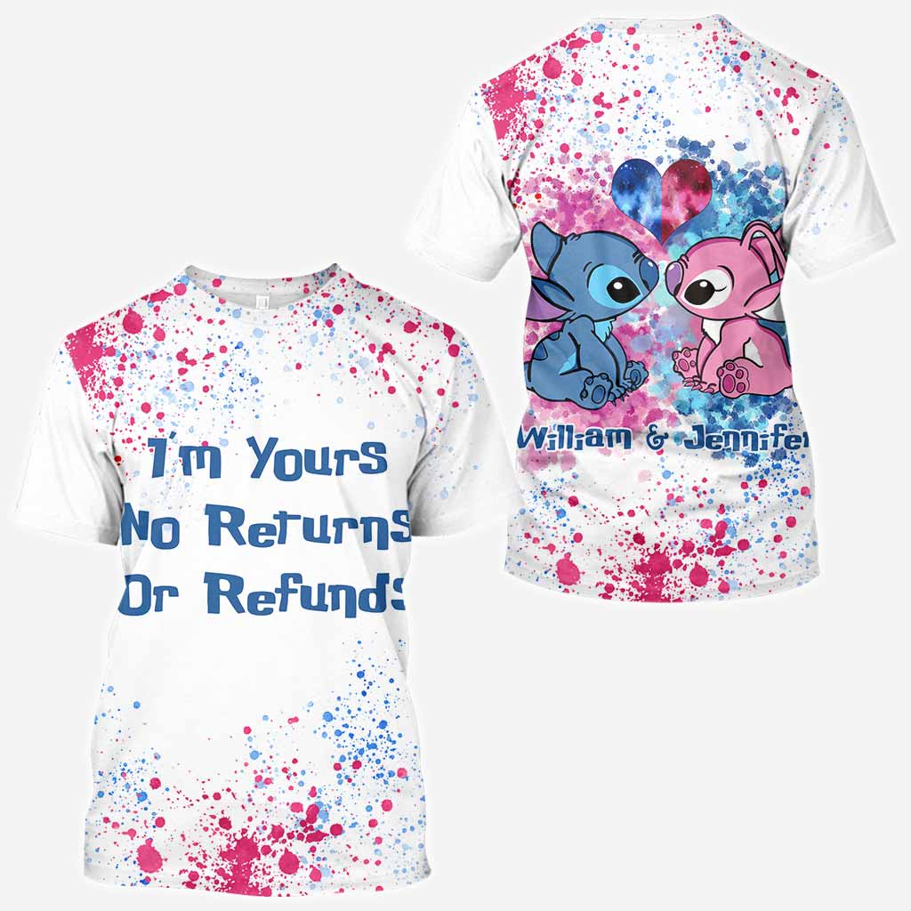 Personalized Ohana All-Over Print Hoodie Custom Names Gift for Couples All Over Shirt GradoCreations