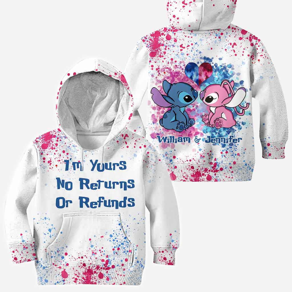 Personalized Ohana All-Over Print Hoodie Custom Names Gift for Couples All Over Shirt GradoCreations