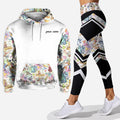 Personalized Magical World Hoodie & Leggings Set for Kids Hoodie & Leggings GradoCreations