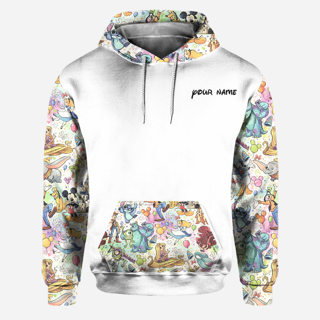 Personalized Magical World Hoodie & Leggings Set for Kids Hoodie & Leggings GradoCreations