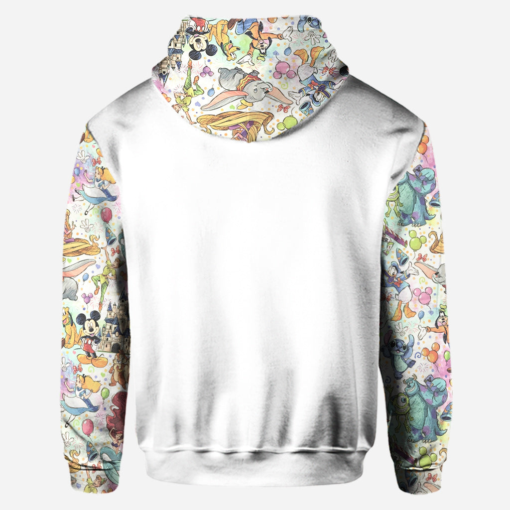 Personalized Magical World Hoodie & Leggings Set for Kids Hoodie & Leggings GradoCreations
