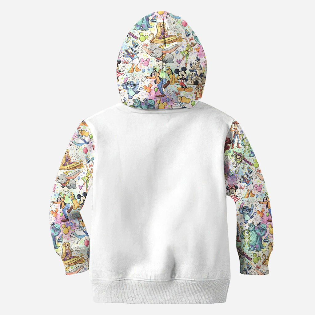 Personalized Magical World Hoodie & Leggings Set for Kids Hoodie & Leggings GradoCreations