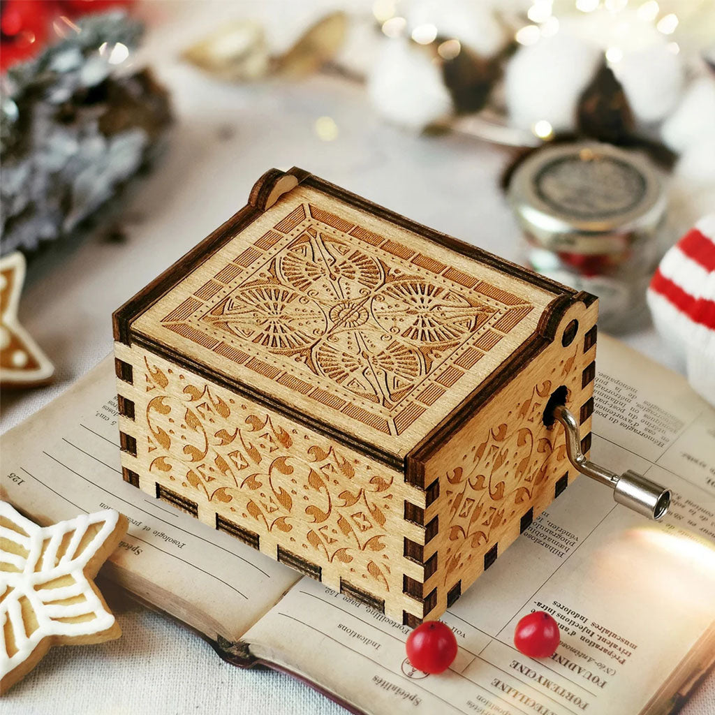 Personalized Hand Crank Music Box You Are My Sunshine Gift Hand Crank Music Box GradoCreations