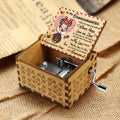 Personalized Hand Crank Music Box for Granddaughter - Mother's Day Gift Hand Crank Music Box GradoCreations