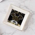 Personalized Ceramic Jewelry Dish Customized for Mom or Wife Jewelry Dish GradoCreations