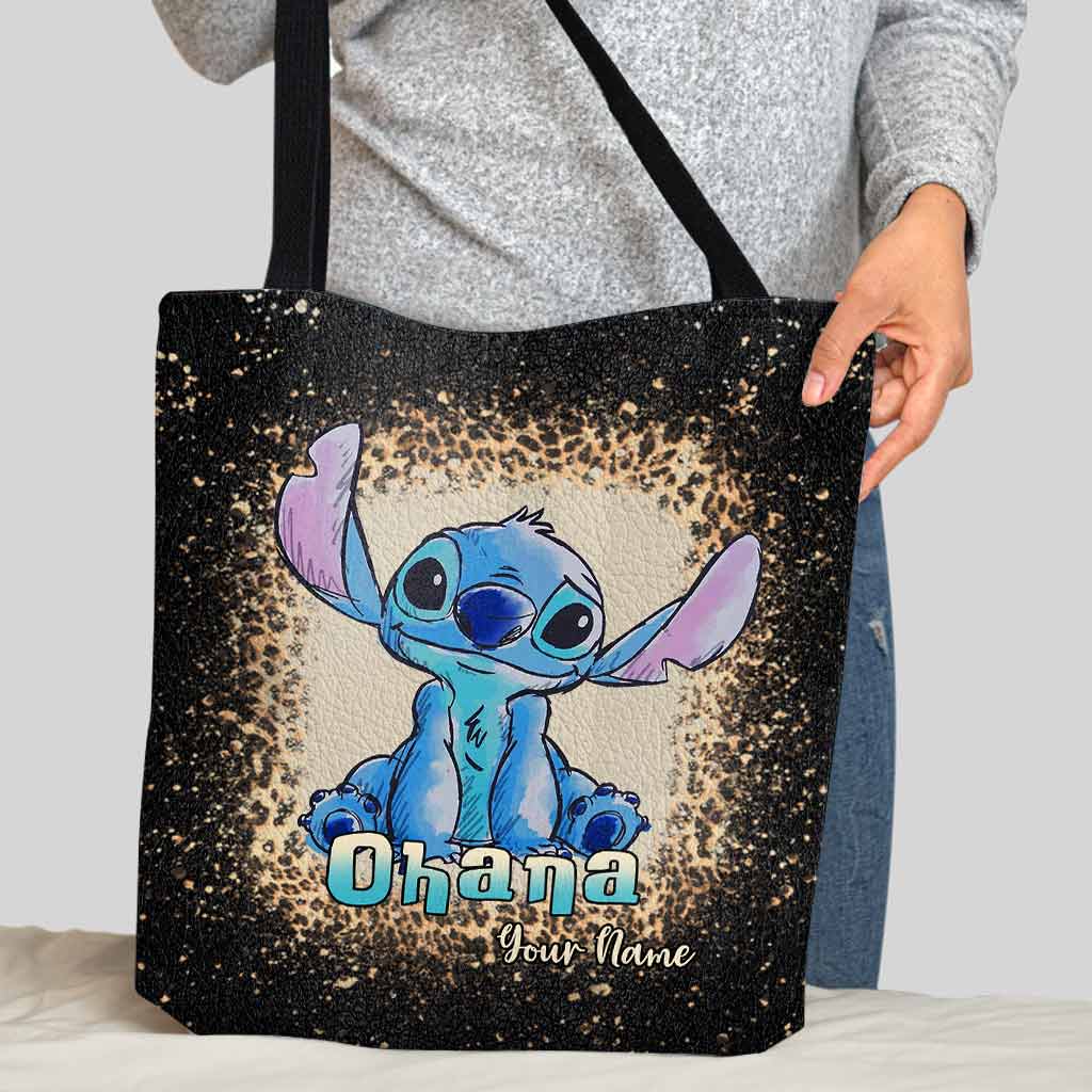 Personalized Ohana Tote Bag Custom Name Gift for Family Tote Bag GradoCreations