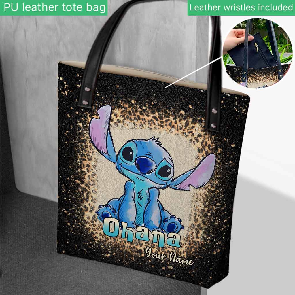 Personalized Ohana Tote Bag Custom Name Gift for Family Tote Bag GradoCreations