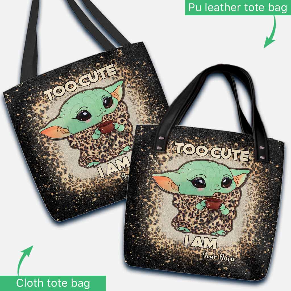 Personalized Cute Character Tote Bag Custom Name Gift Tote Bag GradoCreations