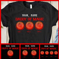 Personalized Daddy of Magic T-Shirt & Hoodie for Father's Day Gift T-shirt & Hoodie GradoCreations