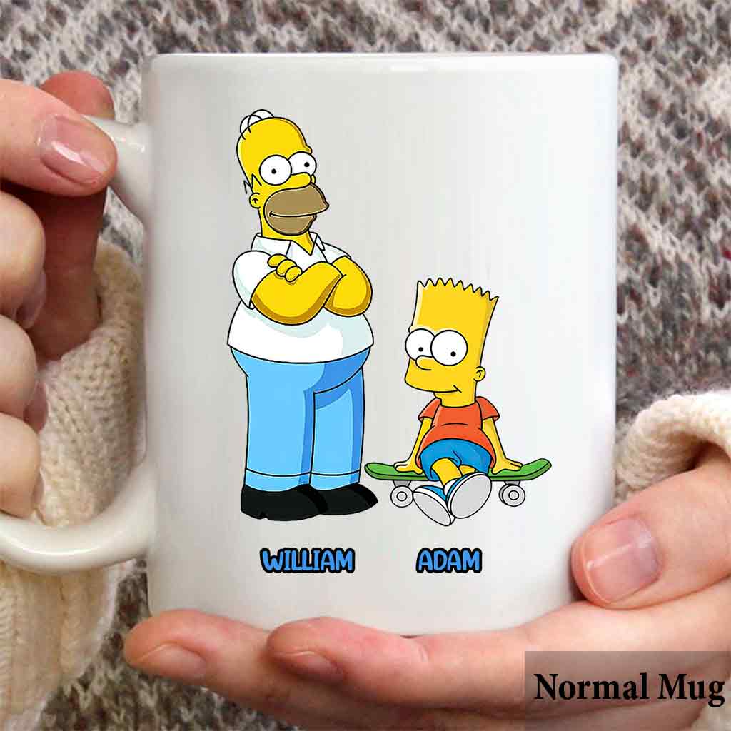 Personalized Favorite Child Mug Custom Name Gift for Dad Mug GradoCreations