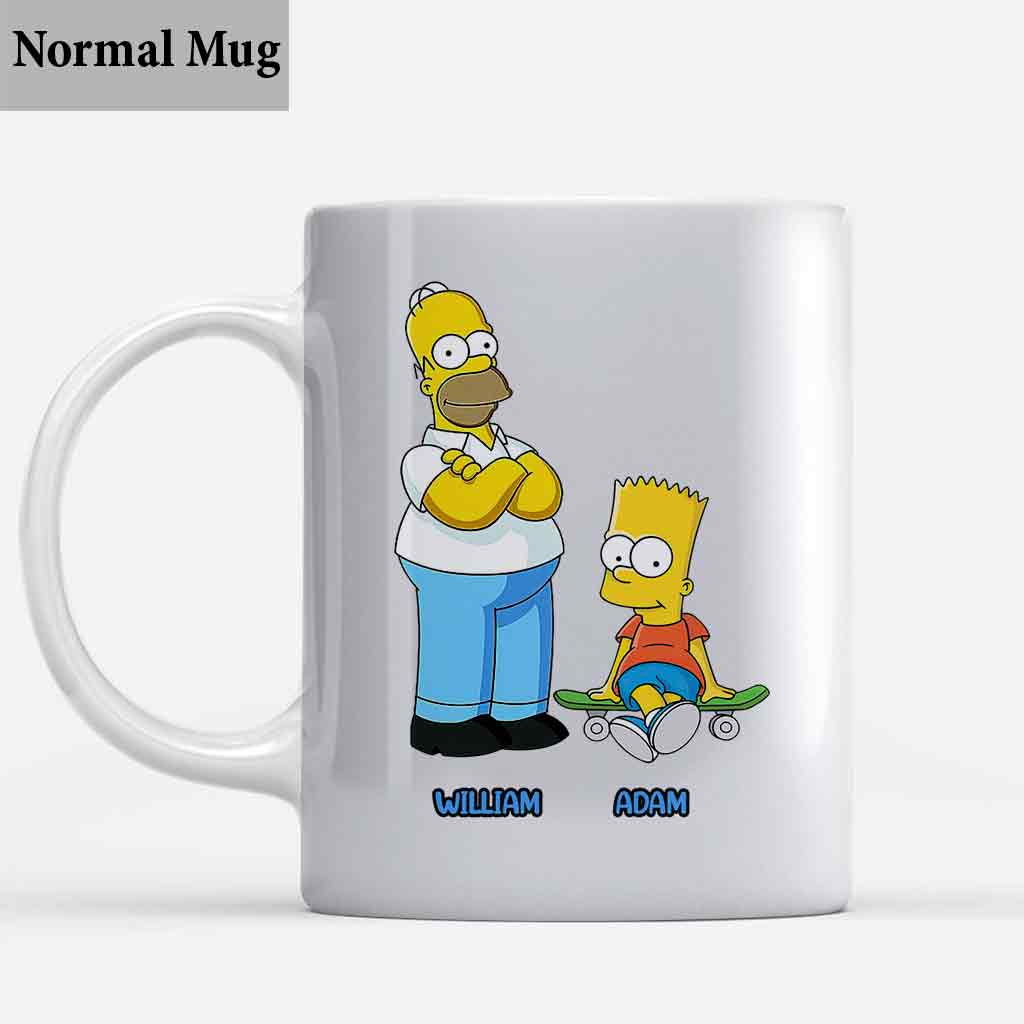Personalized Favorite Child Mug Custom Name Gift for Dad Mug GradoCreations