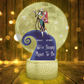 Personalized Couple Acrylic Plaque Light Base Custom Names Gift Shaped Plaque Light Base GradoCreations