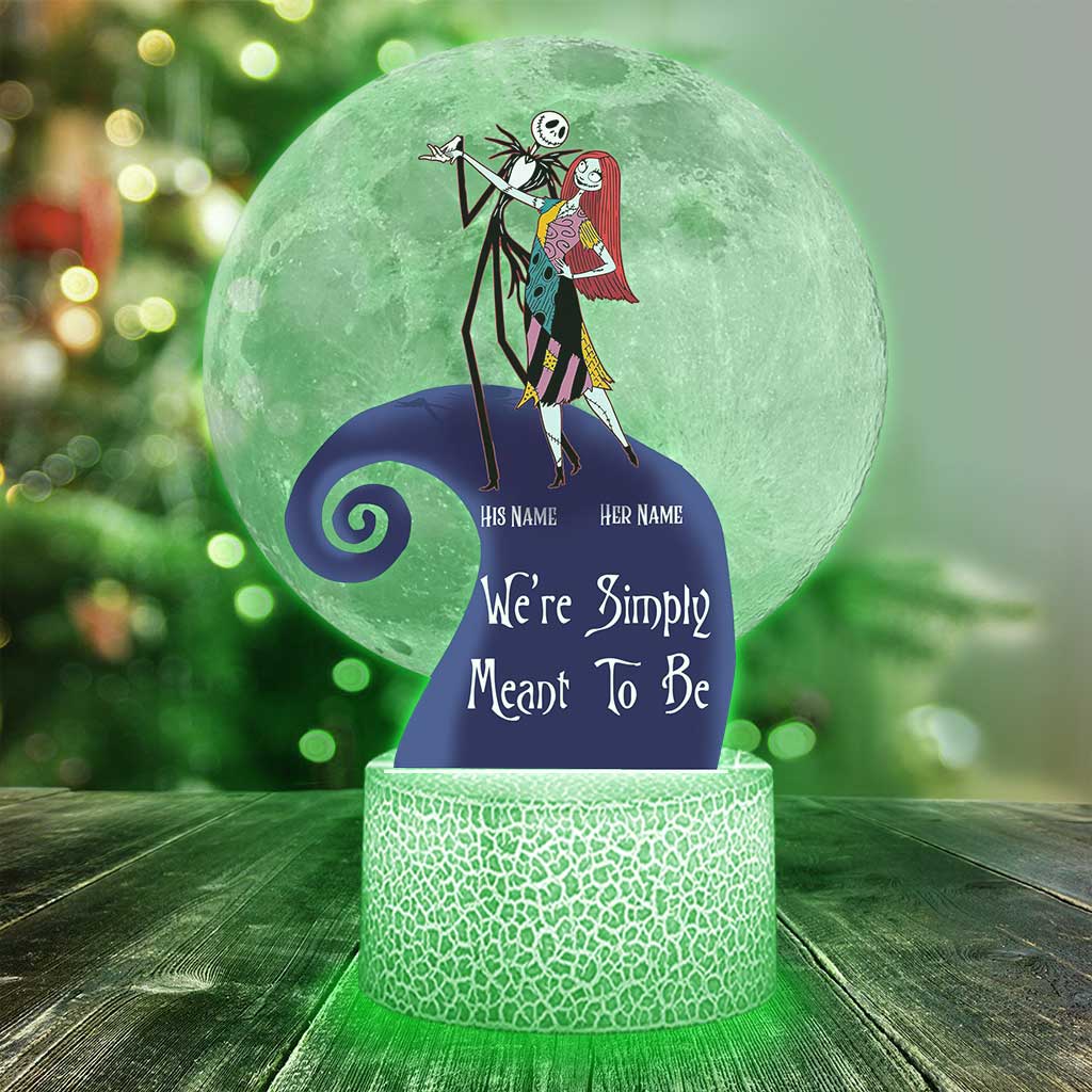 Personalized Couple Acrylic Plaque Light Base Custom Names Gift Shaped Plaque Light Base GradoCreations