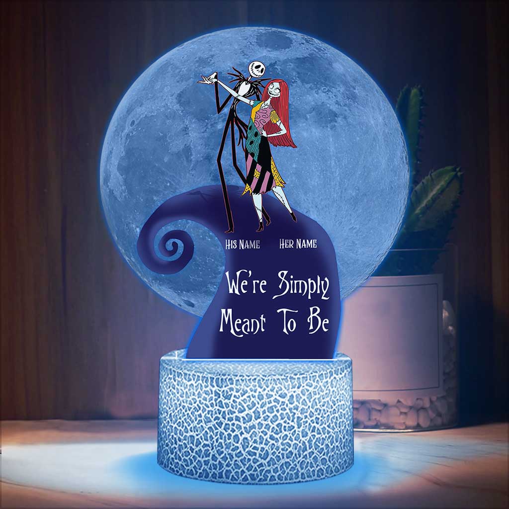 Personalized Couple Acrylic Plaque Light Base Custom Names Gift Shaped Plaque Light Base GradoCreations