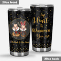 Personalized Mickey Mouse Tumbler Custom Name Gift for Couples Tumbler GradoCreations